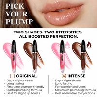 Intense Hot Kiss Lip Booster + Plumper Brown Sugar Image - 9